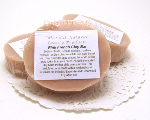 French Pink Clay Soap